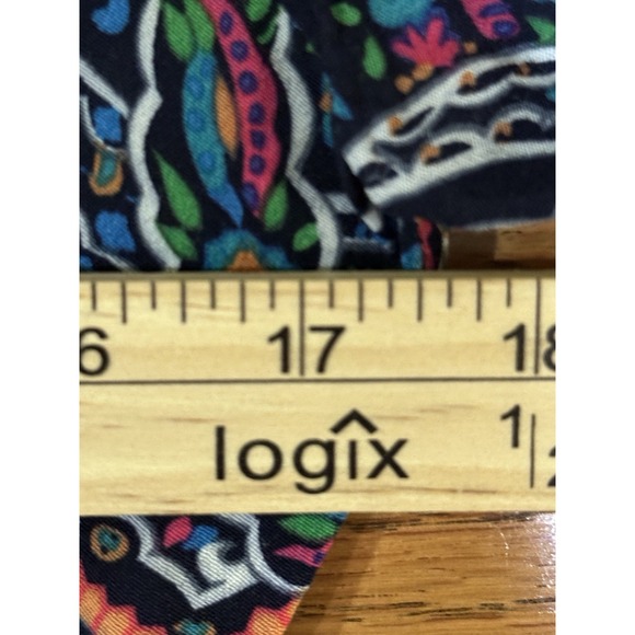 Anthropologie Maeve Womens Multicolor Maplewood Paisley Long Sleeve Dress Size S - Picture 10 of 11